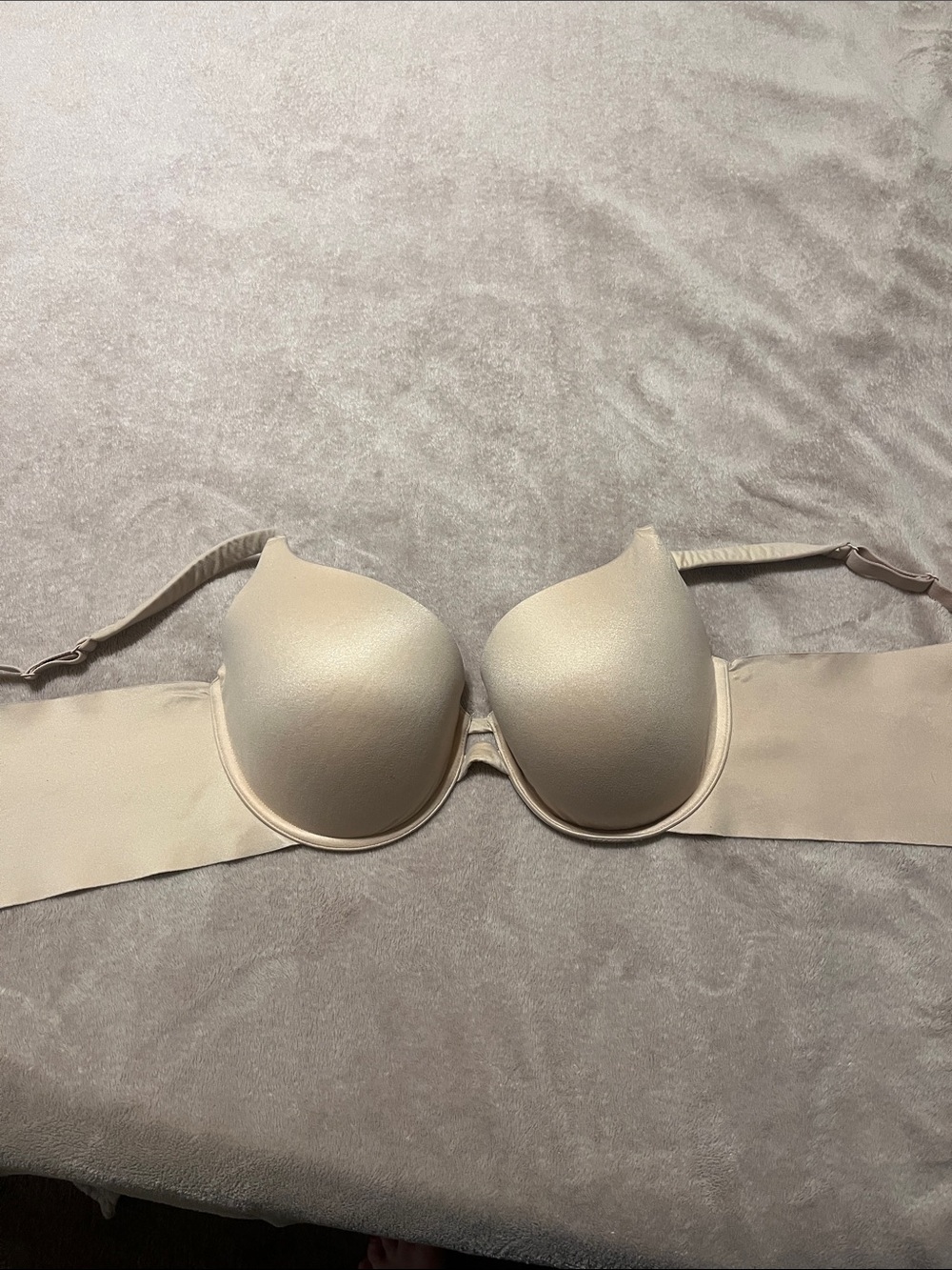 Auden Smooth Beige Molded T-Shirt Bra